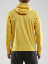 Craft Hoodie Fullzip Pro Control yellow/black Men